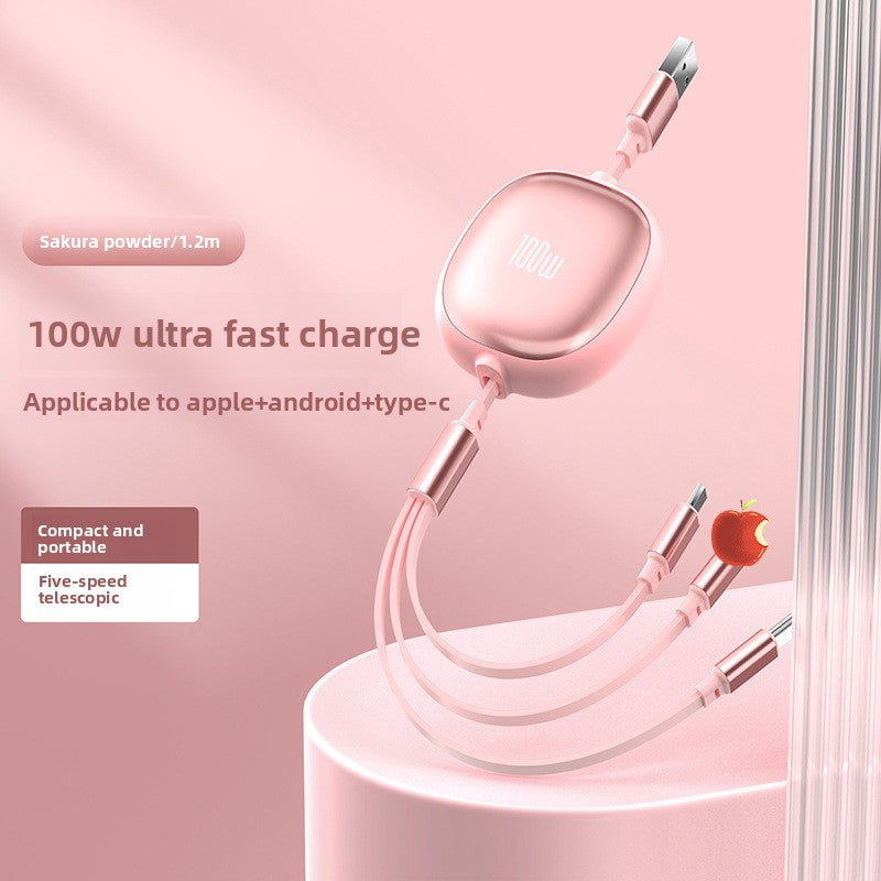 100W super fast charging data cable