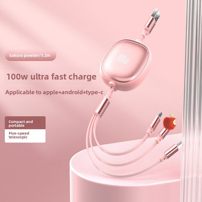 100W super fast charging data cable