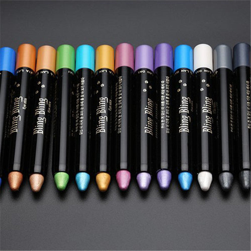 Pearlescent Silkworm Eyeshadow Pen Long-Lasting Shiny Gel