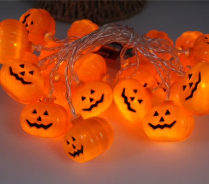 Buy Halloween LED Pumpkin String Lights – Spooky Lantern Decor