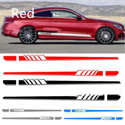 High-Quality Side Skirt Stripe Car Sticker for Custom Vehicles