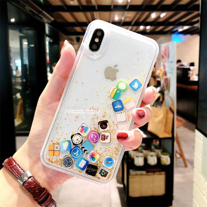 Glittering Mobile Phone Case – Stylish & Protective Cover