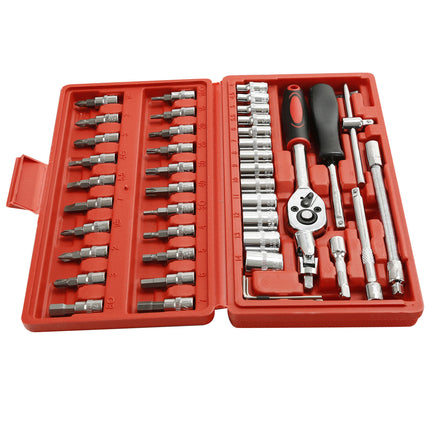 Buy 46PCS Socket Wrench Set – Professional Ratchet Tool Kit