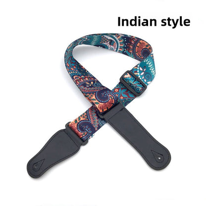 Widened Polyester Guitar Strap