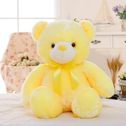 Creative Light Up LED Teddy Bear Toy Colorful Glowing Gift