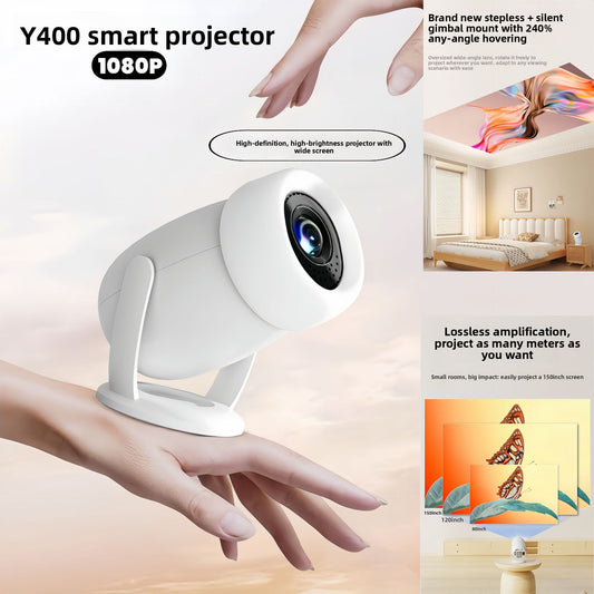 1080P Wireless Projector with 4K Support
