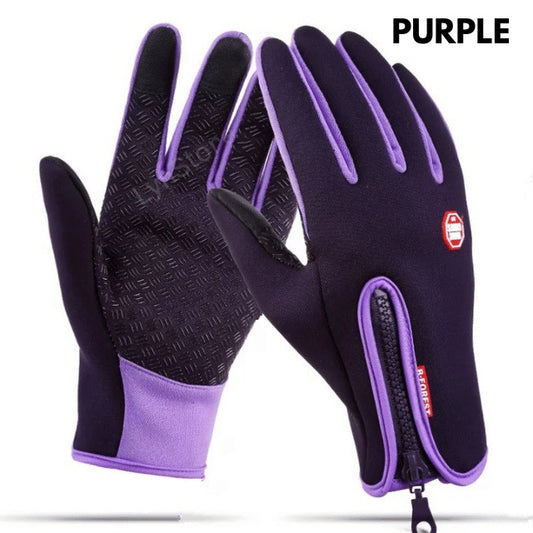 Buy Winter Touch Screen Motorcycle Gloves – Waterproof Fleece