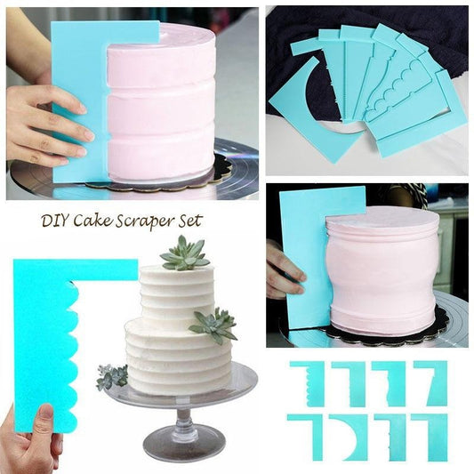 Buy First Cake Pattern Scraper for Cream Icing Decoration Tool