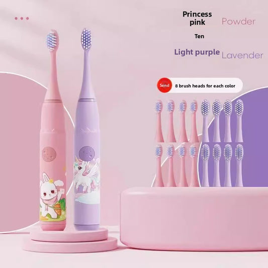 Children's Electric Toothbrush Soft Bristles Sensitive Gums