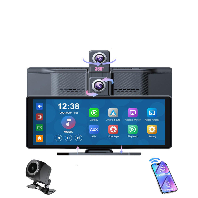 10. 26-inch in-car video recorder