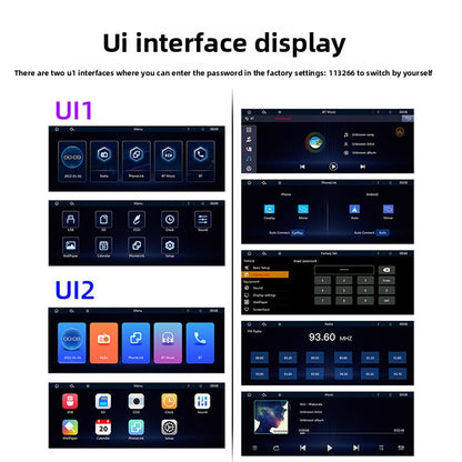 10.26 Inch Portable Car Bluetooth Screen Display