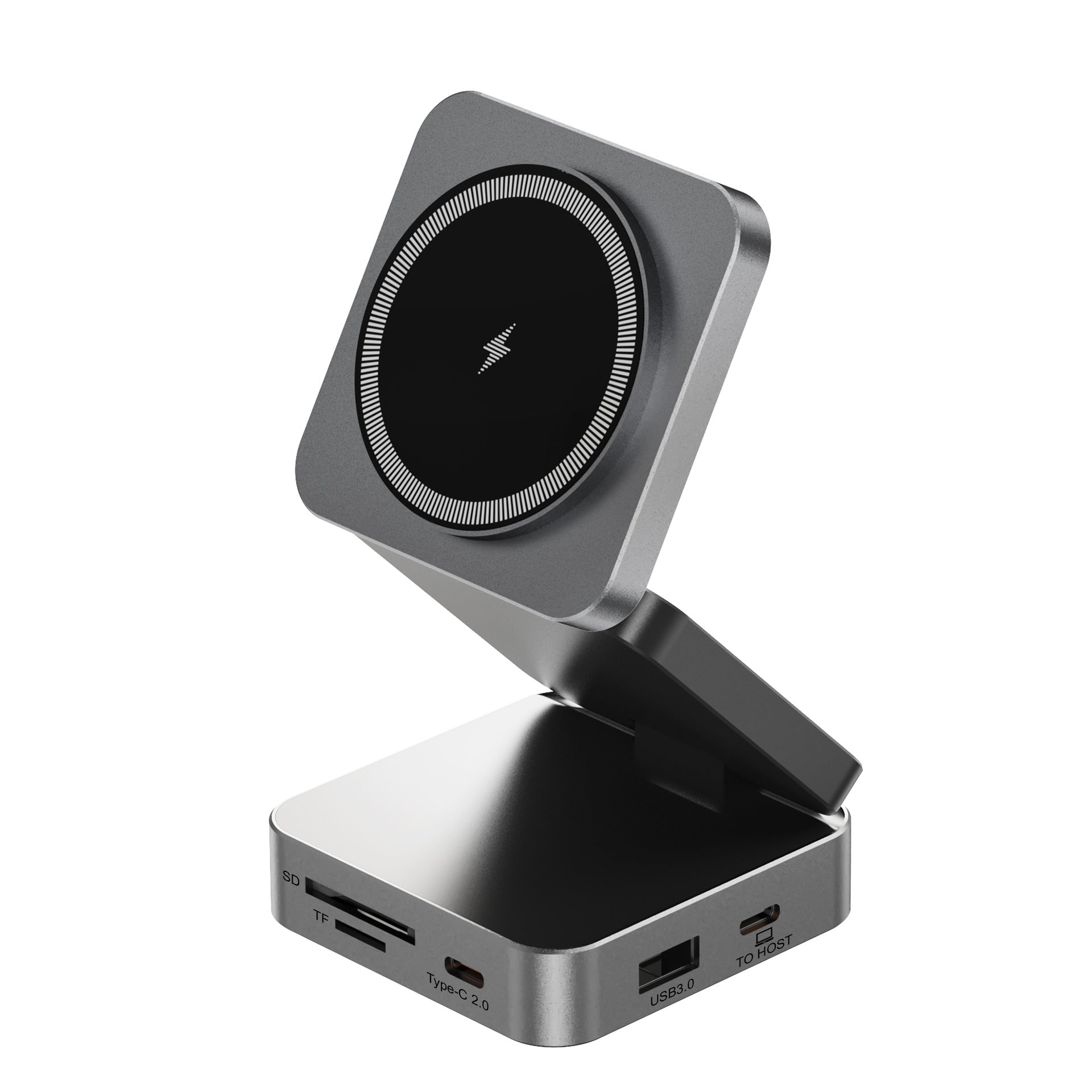 10-in-1 Multifunctional Hub with Wireless Charging