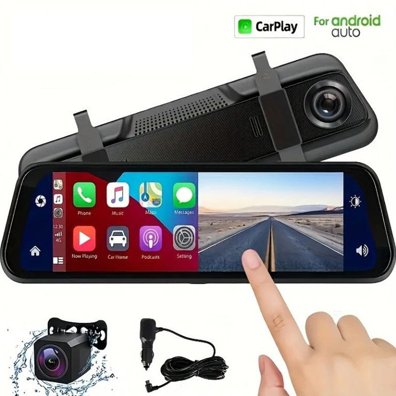 10 inch Full Screen Carplay Dash Cam