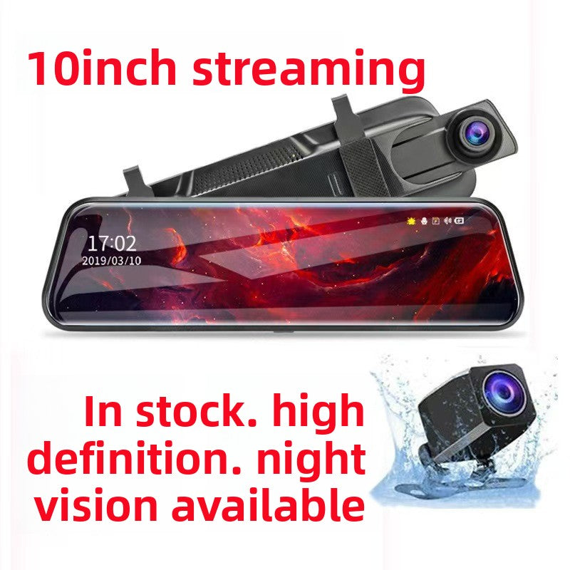 10 inch Full Screen Carplay Dash Cam