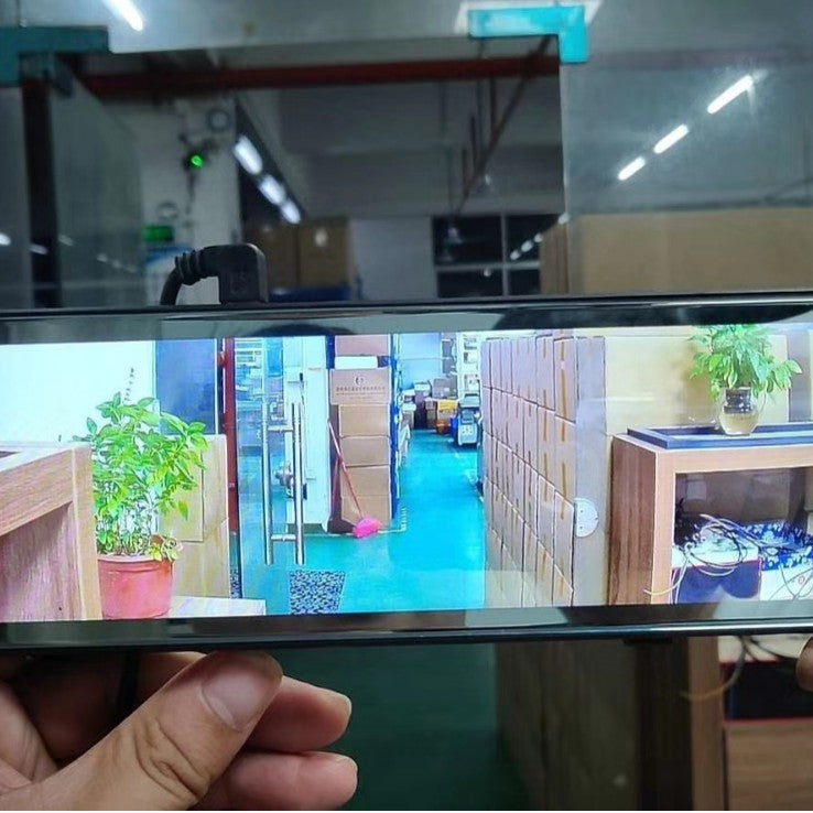 10 Inch Full Screen Dash Cam with WIFI Dual Recording