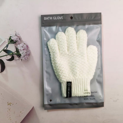10A Antibacterial Thick Exfoliating Bath Glove Body Scrubber Mitt
