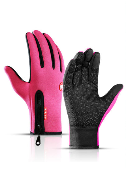 Buy Winter Touch Screen Motorcycle Gloves – Waterproof Fleece