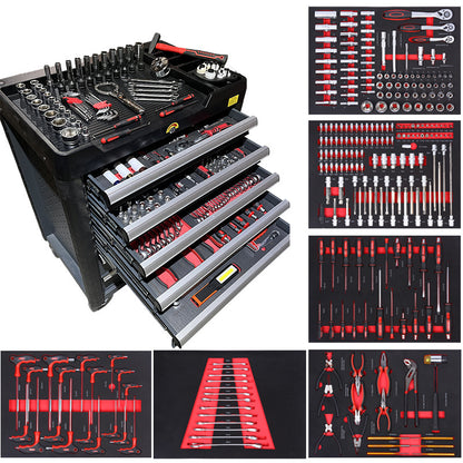 252 Tools Kit VII – Removable Machine Repair Tool Cabinet Set