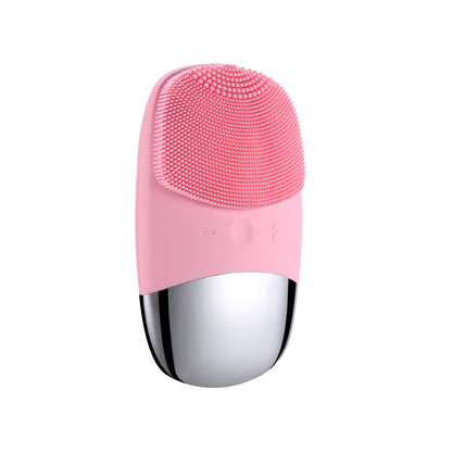 Electric Facial Cleansing Brush Silicone Skin Massager Tool