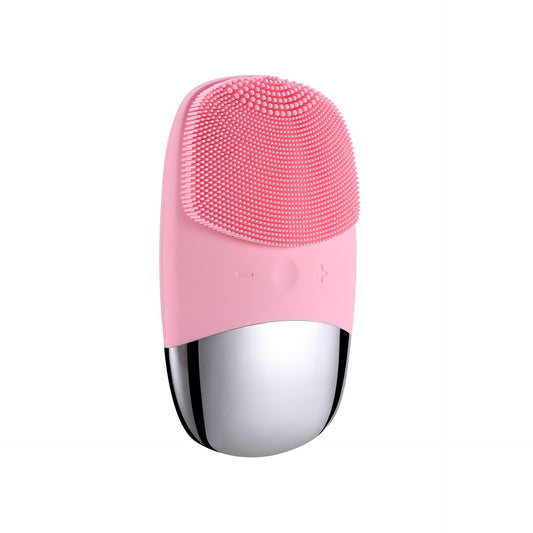 Electric Facial Cleansing Brush Silicone Skin Massager Tool
