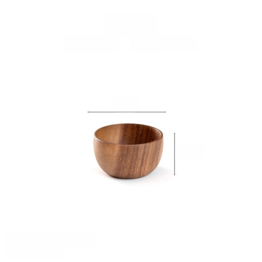 Acacia Wood Salad and Soup Bowls for Dining Kitchen Home