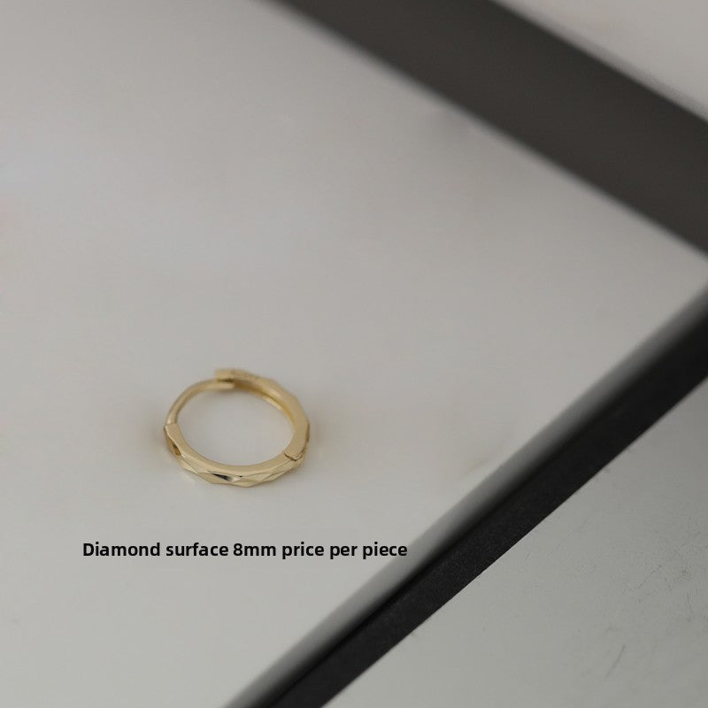 10K Gold Hoop Ear Cuffs