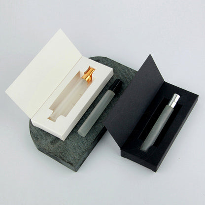 10ml Frosted Glass Spray Bottle with Gift Box