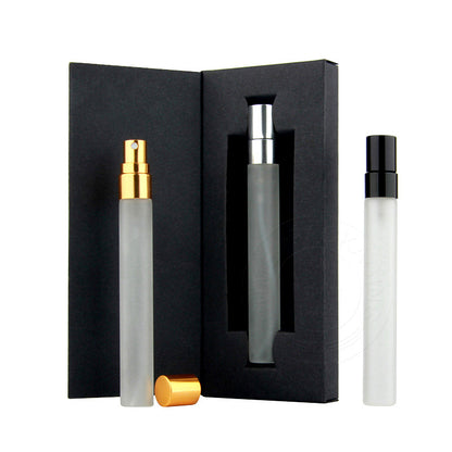 10ml Frosted Glass Spray Bottle with Gift Box