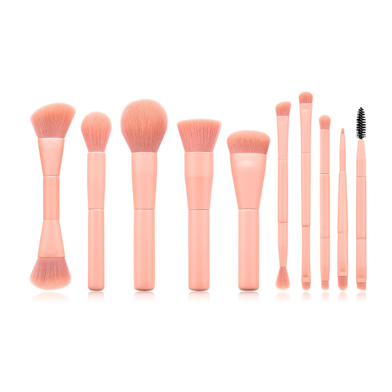 10pcs Makeup Brushes Set for Flawless Beauty Application globalswanky 01