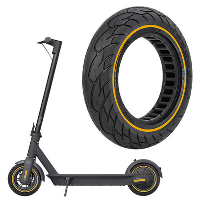 10x2.5 Inch Solid Scooter Tire Honeycomb Air-Free Replacement