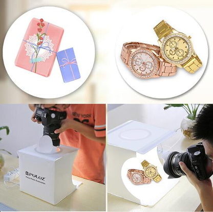 2 LED Panels Mini Folding Portable Studio – Compact & Bright Lighting GlobalSwanky 7