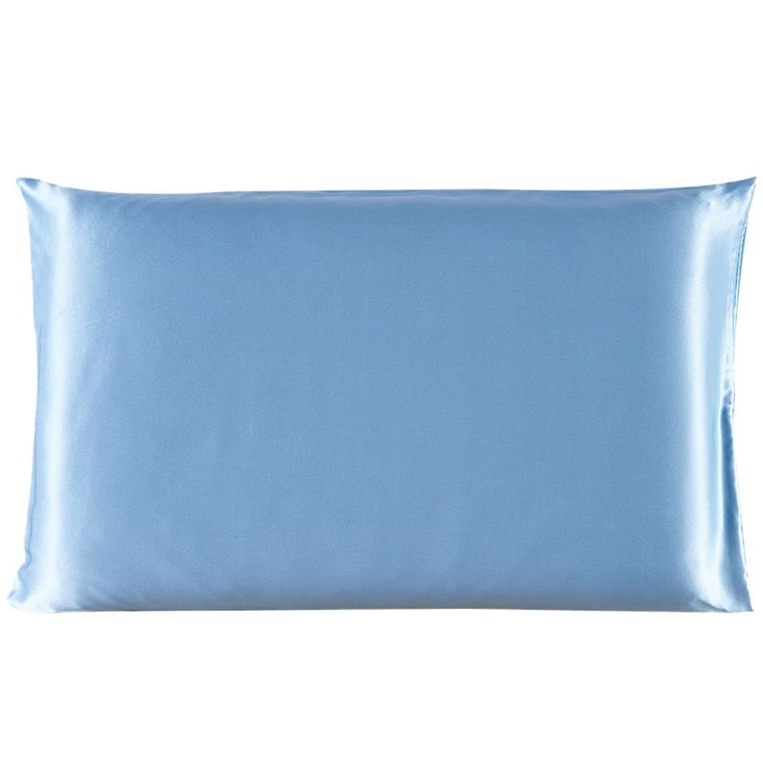 Satin Solid Color Pillowcase Simulation Silk Ice Silk Single