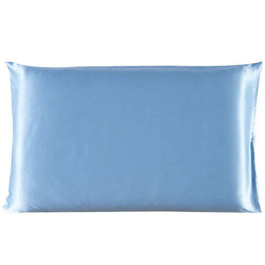 Satin Solid Color Pillowcase Simulation Silk Ice Silk Single