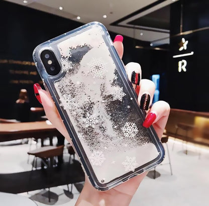 Buy Christmas Snowflakes Sands Mobile Shell for Apple iPhone