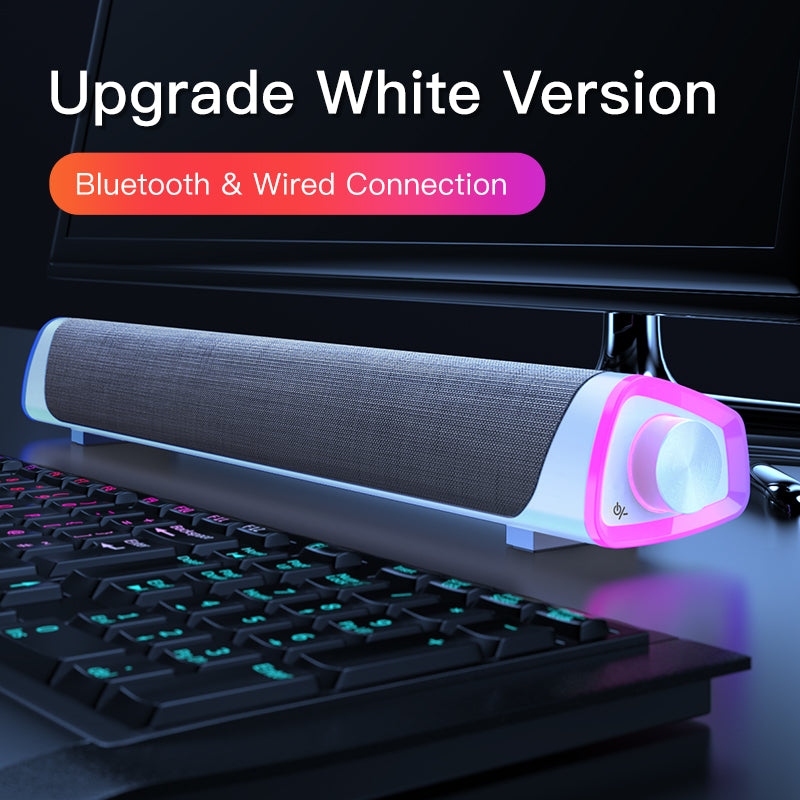 Stereo Sound 4D Computer Speaker Bar Bluetooth for Notebook