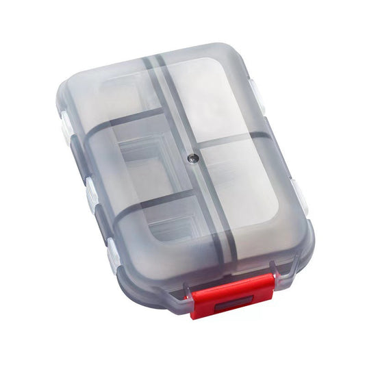 Portable Double Layer Pill Organizer Box for Daily Storage