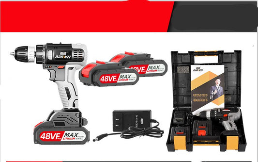 Buy Power Tool Rechargeable Drill – High Power Household Electric Tool