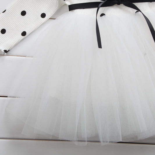 Buy Baby Girls Long Sleeve Tutu Dress – Spring Winter Party Wear