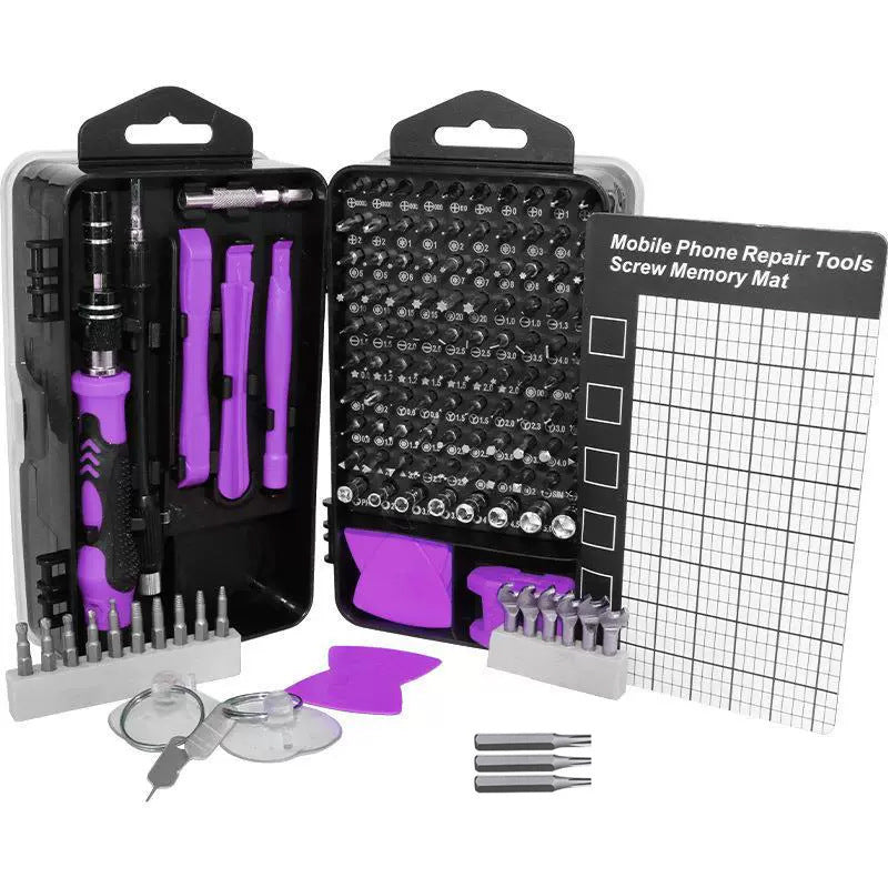 115-in-1 Magnetic Screwdriver Set with Storage Case