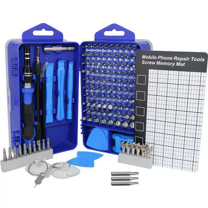 115-in-1 Magnetic Screwdriver Set with Storage Case