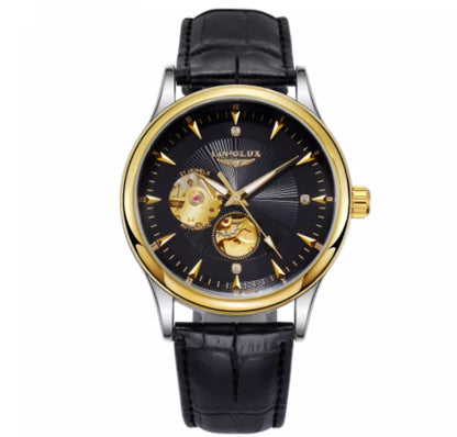 Genuine Leather Waterproof Watch With A Fully Automatic Mechanical Movement
