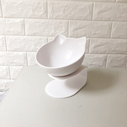 Buy Inclined Cat Bowl with Oblique Mouth – Stylish Pet Feeder