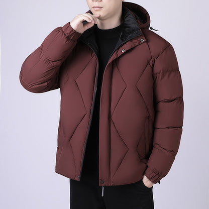 Buy Men’s Winter Cotton-Padded Thickened & Warm Jacket Online
