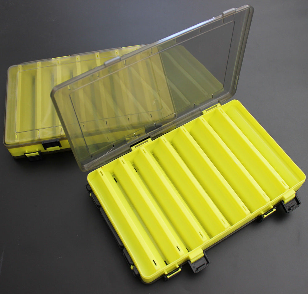 Double-Sided Double-Layer Lure Box Durable Fishing Tackle Box