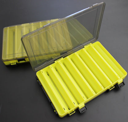 Double-Sided Double-Layer Lure Box Durable Fishing Tackle Box