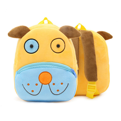 Cute Plush Backpacks for Kindergarten Cartoon School Bags