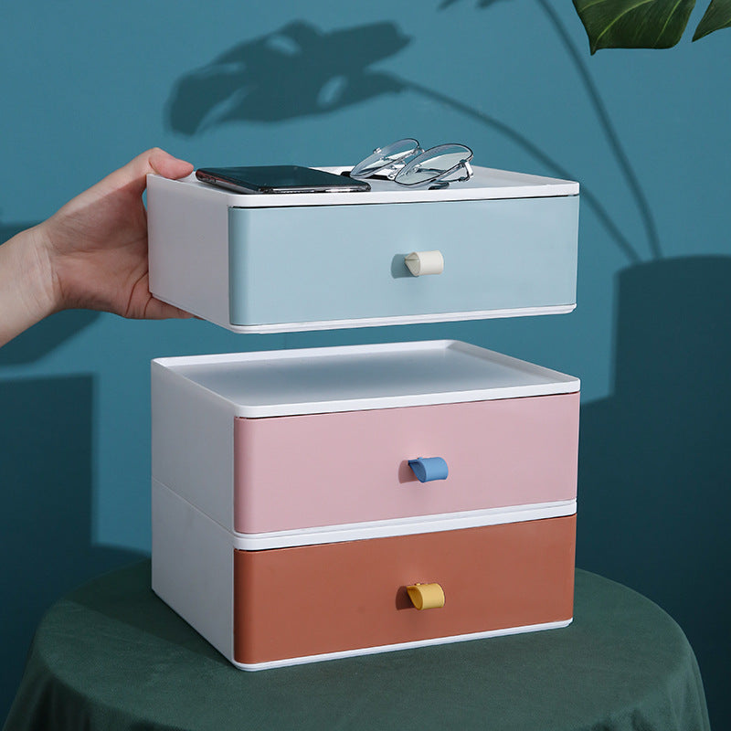 Hot Selling Cosmetics Storage Box  Plastic Organizer for Home