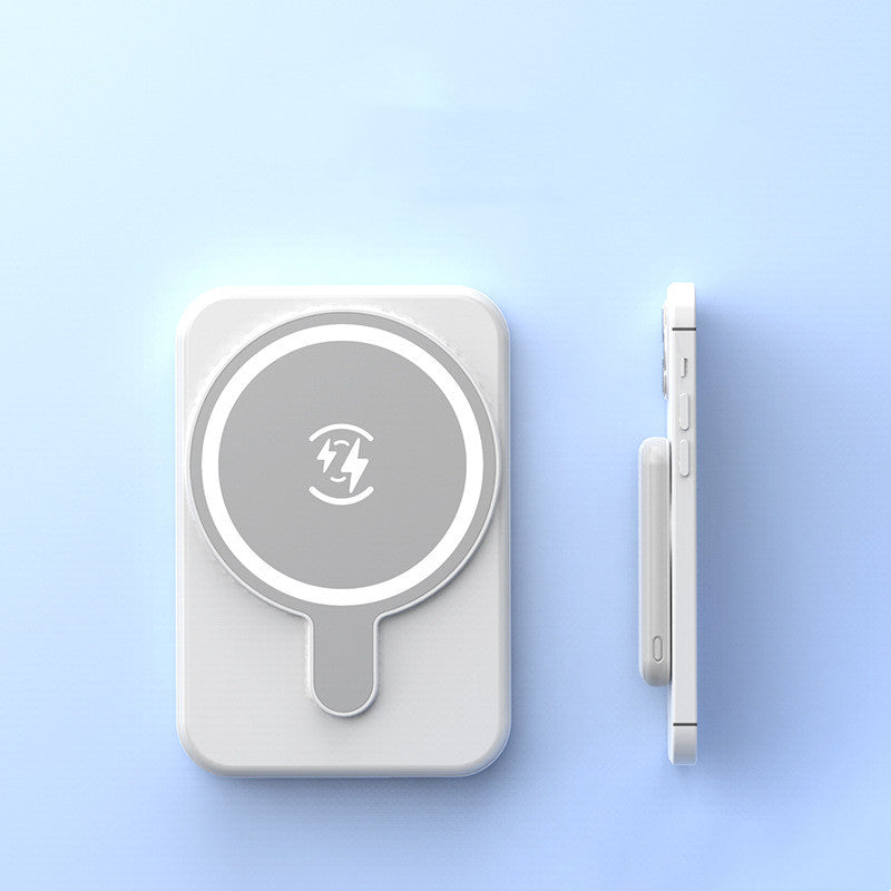Buy 5000mAh Mini Magnetic Wireless Power Bank Portable Charger