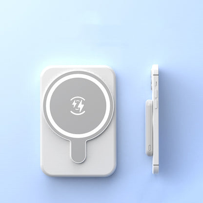Buy 5000mAh Mini Magnetic Wireless Power Bank Portable Charger