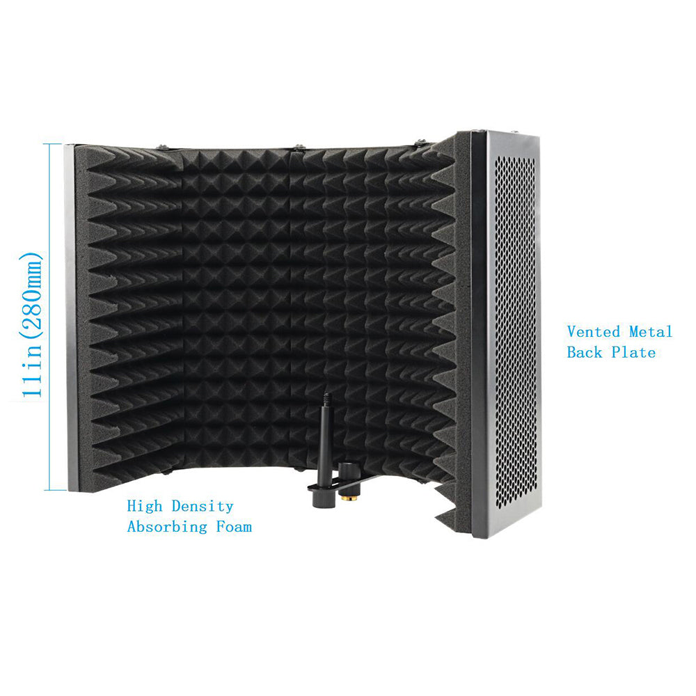 Buy 5-Door Microphone Enclosure – Noise Isolation Booth Studio